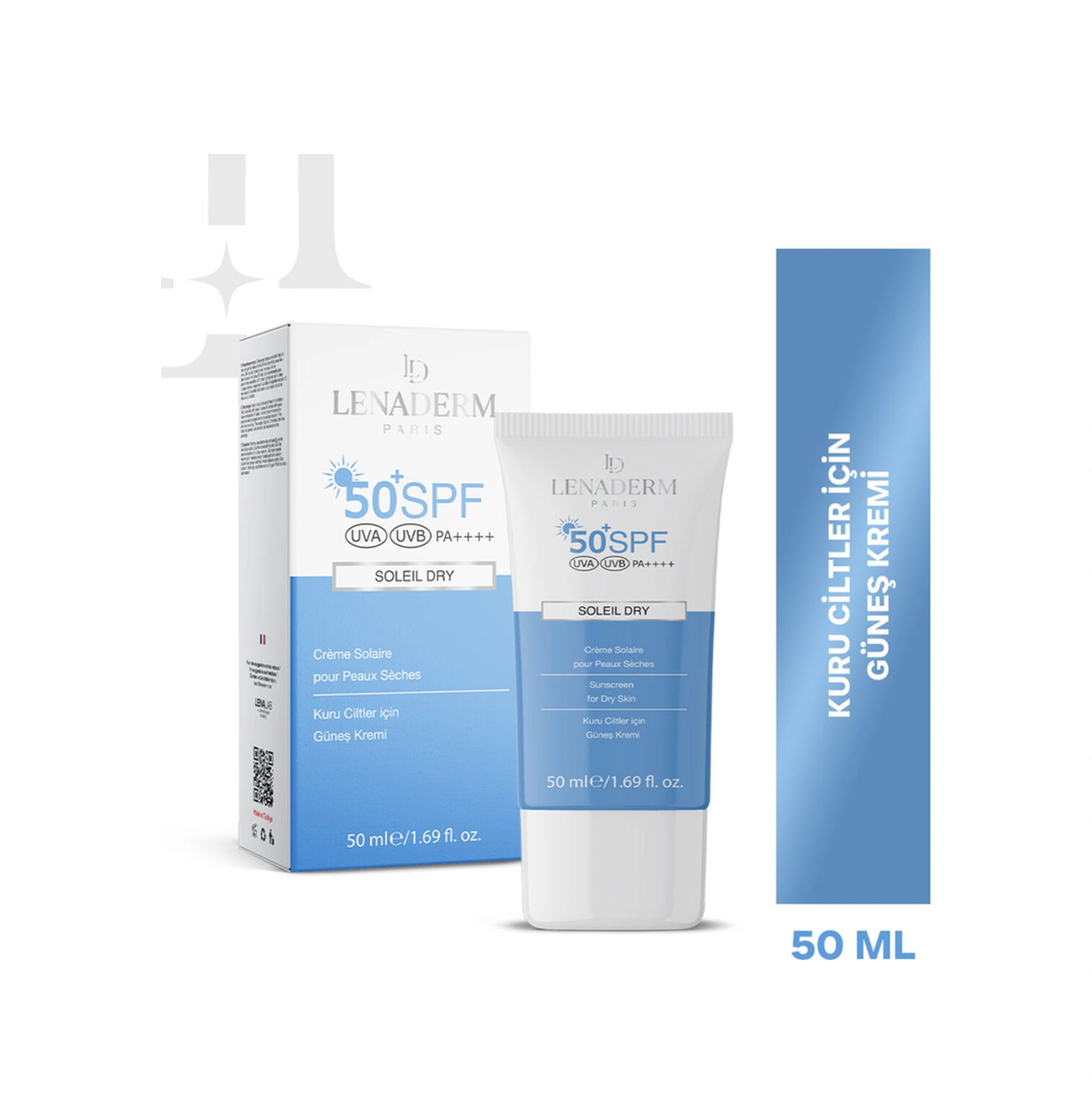 Lenaderm Soleil Dry Güneş Kremi 50 Ml