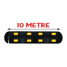 Yol Hız Kesici Kauçuk Hız Kesici Kasis Kauçuk Şaseli Yol Kasisi 10 Metre 50x40 Cm