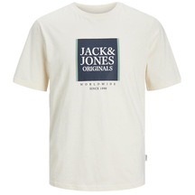 Jack&jones Jorlafayette Box Tee Ss Crew Neck 12252681 Krem 001