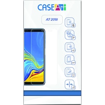 Samsung A7 2018 ile Uyumlu Temperli Kırılmaz Cam Ekran Koruyucu