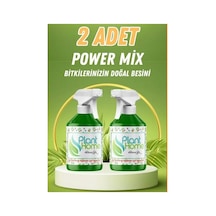 Hüskon Ticaret Plant Home 2 Adet Süper Set Kök Yaprak Tomurcuk Bitki Besini Power Mix Doğal Besin 1