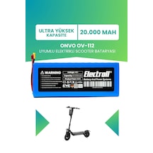 Onvo Ov-112 Uyumlu Batarya Ultra Yüksek Kapasite Batarya 48v 20ah Pil Elektrikli Scooter Bataryası Çok Renkli