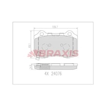 Fren Balatası Arka 300 C 04 12 Grand Cherokee 04 Chevrolet Camaro 6.2 09