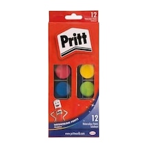 Pritt Sulu Boya Büyük Tablet 12 Renk 1047948 Çok Renkli