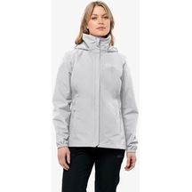 Jack Wolfskin Stormy Poınt 2l Kadın Gri Ceket 1111202-6709 Gri