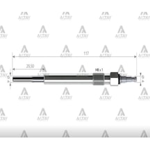 Esse Otomotiv Passat 2.0- Beru Tip Kizdirma Buji isitma - SVC-SV005 - N10579802
