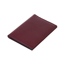 Tergan Bordo Deri Unisex Pasaportluk - S1ps00001657-m71 Bordo