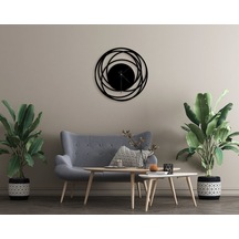 Bk Home Dekoratif 45Cm Ahşap Duvar Saati-16