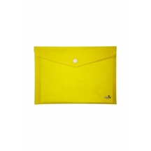 Umix Çıtçıtlı Zarf Dosya A4 Neon Sarı 12 Li