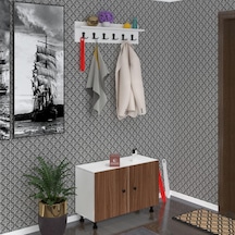 Kenzlife Portmanto Ayakkabılık Ve Askılık Sandal3 Cvzbyz 53 120 32 Onsekiz Çift Ayakkabı Kapasitesi