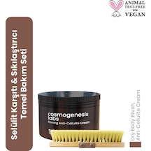 Cosmogenesis Labs Selülit Karşıtı ve Cilt Sıkılaştırıcı Temel Bakım Seti Vegan