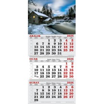 2026 Yılı Gemici Takvimi- Oulanka Milli Parkı Finlandiya