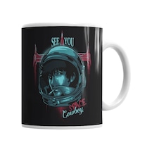 Space Cowboy Kupa Bardak Porselen No33914 Karışık