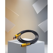 65w 4'ü 1 Arada Örgülü Usb-c Usb-a Şarj Kablosu