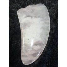 Gua Sha Masaj  Aleti Pembe Kuvars Taşı