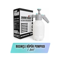 Basınçlı Köpük Pompası 2 Litre Manuel Oto Yıkama Köpük Püskürtücü Foam Sprayer
