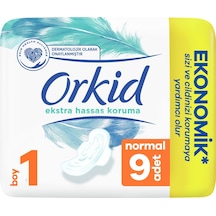 Orkid Extra Hassas Koruma Hijyenik Ped Normal 9'lu