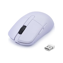 Dual Mode Şarjlı Kablosuz Mouse Bluetooth 2.4 Ghz 6200 Dpı Lila Hdx3414l