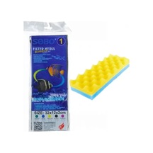 Bezos 745-spn-32-m Sobo Filtre Süngeri 32x12x2 Siyah Mavi Nhr