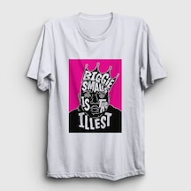 Presmono Unisex Biggie The Notorious Bıg T-shirt Beyaz