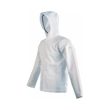 Erkek Yağmurluk Beyaz 191-1044 Wht Siyah