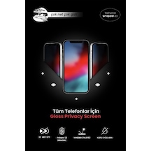 Xiaomi Poco F5 Pro Parlak Hayalet Ekran Koruyucu Privacy Film