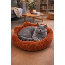 Çiçek Kedi Yatağı