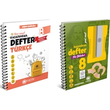 Çanta 2025 8. Sınıf Lgs Türkçe + Fen Bilimleri Kazandıran Defter Seti 2 Kitap