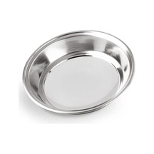 Hsgl Anadol Servis Çelik Tabak No:2 17 Cm Yemek Servis Tabağı Gri