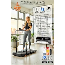 Adımsayar, Program, Bluetooth, Ce Belgeli, Eğim Ayarlı, Kumandalı, 10km Hız, Katlanabilir Koşu Bandı