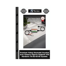 Premium Voltaj Otomobil Seyahat Araç Kamera Sigorta Bağlantı Kiti Hardwire Ta-02-03-05 Uyumlu