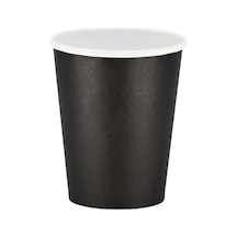 Ambalajpazari 14 Oz Siyah Karton Bardak Ekstra Kalın - 50 Adet