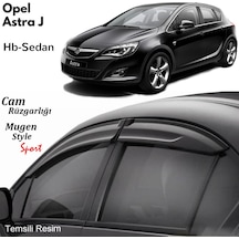Opel Astra J 2009 - 2015 Arası Mügen Cam Rüzgarlığı 4 Lü Takım