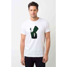 Altered Carbon Logo Erkek Beyaz Tshirt