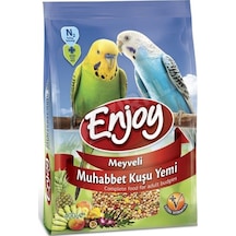 4 Adet Enjoy Muhabbet Kuşu Meyveli 400 Gr