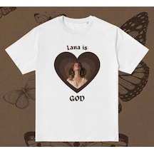 Y2k Lana Del Rey Tshirt Beyaz