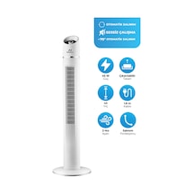Ev-116 Dikey Kule Tipi Vantilatör Modern Tasarım Etkili Serinlik
