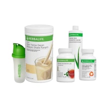 Başlangıç Seti-3 Vanilyalı Shake Klasik 100g Çay Aleo Konsantre Thermo Shaker Set-3