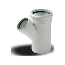Ege Yıldız 50X50 Pvc Tek Çatal 3,2 Mm