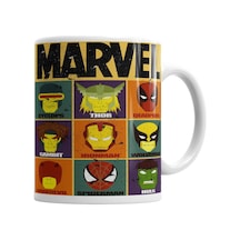 Marvel Spiderman İron Man Kupa Bardak Porselen Karışık