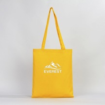 Everest Classic Sarı Gabardin Bez Çanta