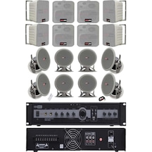 Lastvoice Double Paket-5 Anfili Duvar Ve Tavan Hoparlör Seti