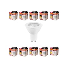 Ekonomik 10'lu Gu10 Led Ampul Seti - 4,5w, 350 Lumen, 3000k Sarı Işık