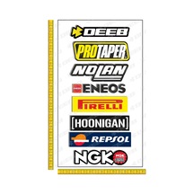 deeb Motorcu Karma Sticker Seti Model S