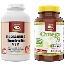 Ncs Glucosamine Chondroitin Msm 300 Tablet Omega 3 60 Softgel
