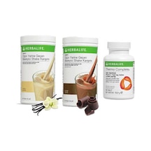 Herbalife 1 Vanilya 1 Çikolata 1 Thermo Shake Karışımı