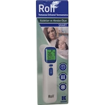 Roll Temassız Termometre Kulaktan Ve Alından Ölçer