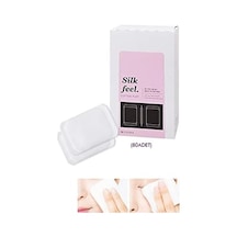 Yumuşak Makyaj Temizleme Pamuğu Silk Puff 80adet Acı Kahverengi