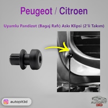 Pandizot Bagaj Rafı Askı Klipsi