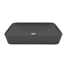 Creavit Ul060 Ultra Tezgah Üstü 40 x 60 CM Mat Antrasit Lavabo